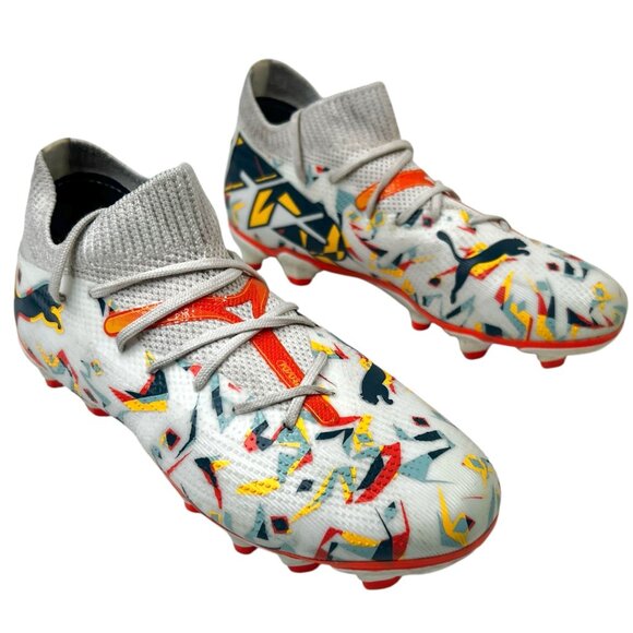 Puma Future 7 Match Creativity Soccer Cleats Firm/Artificial Ground Kids 1.5 - Picture 2 of 10